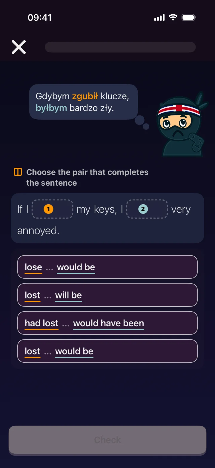 Two-Gap Grammar