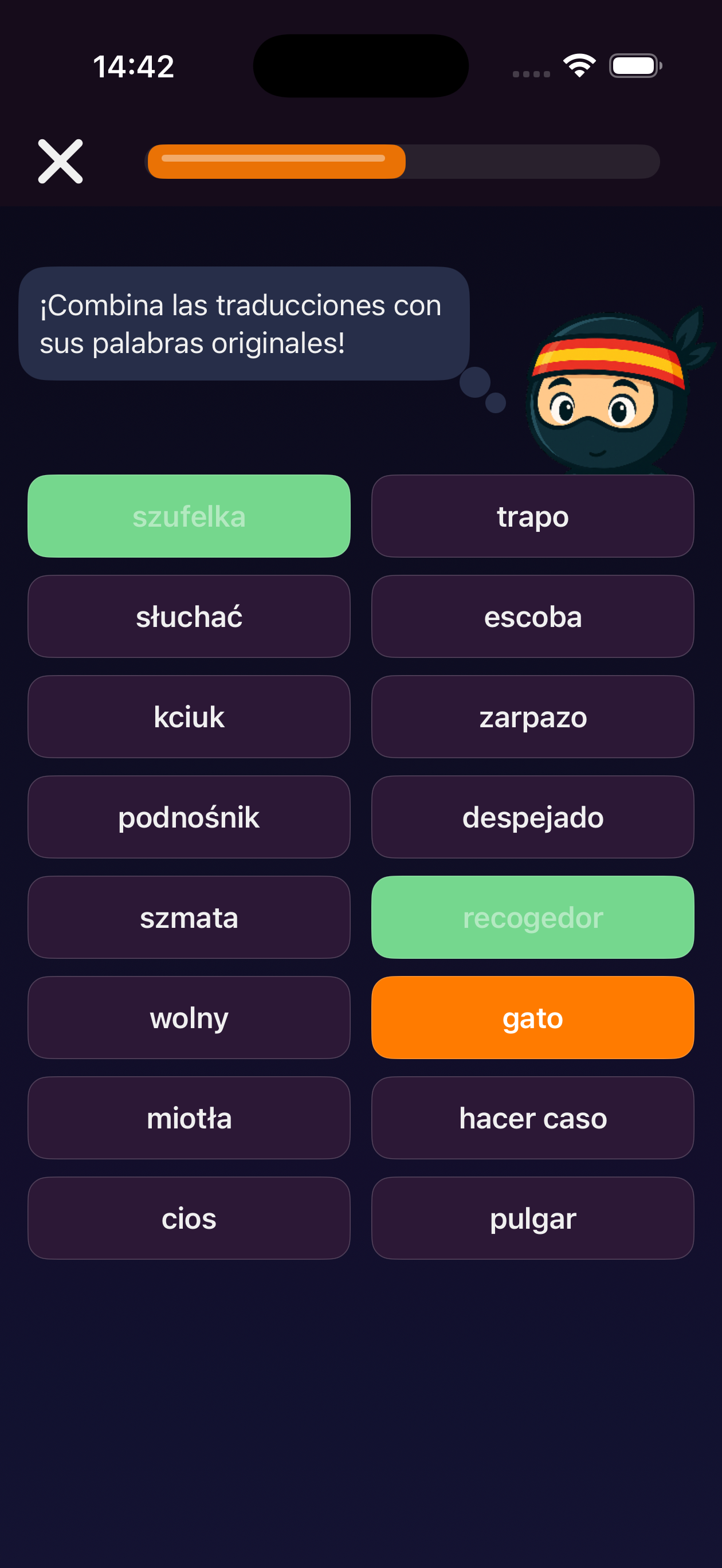 Dopasowywanie Słów